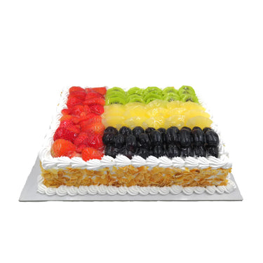 Patriotic UAE Flag Fruit Cake – Perfect for National Celebrations